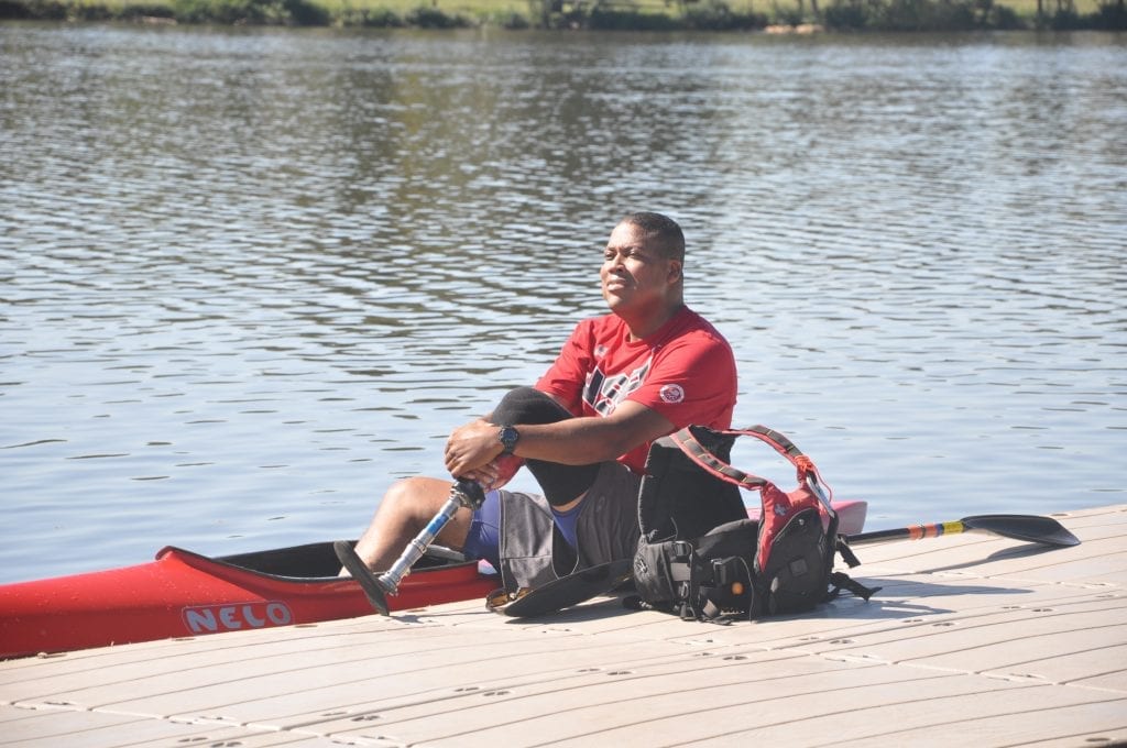 amputee athlete – Amputee Athlete Brandon Holiday Rows to Gold